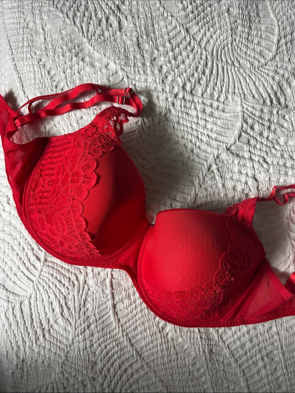 Prima-Donna twist bra red size 80G (US 36G)